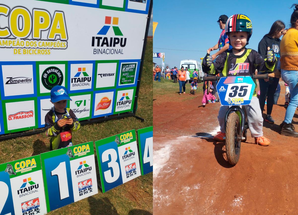 Lorenzo Molino: Um Pequeno Gigante do Bicicross Conquista a Copa Campeão dos Campeões em Palotina